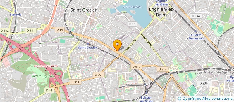 localisation de l'entreprise COUREUR à EPINAY-SUR-SEINE