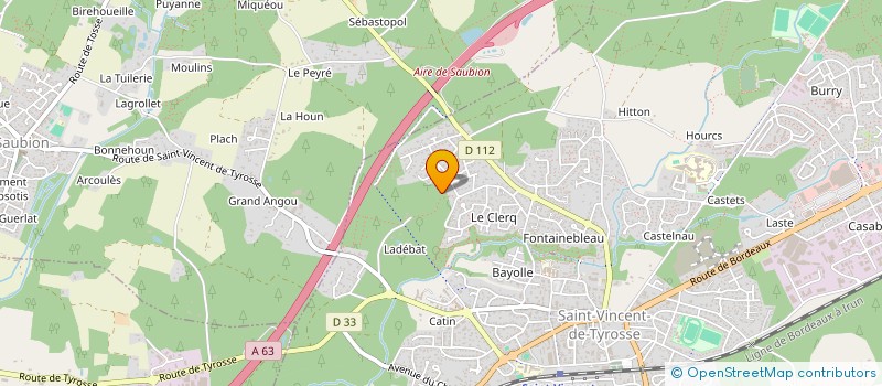 localisation de l'entreprise COUREURS DE SEMISENS à SAINT-VINCENT-DE-TYROSSE