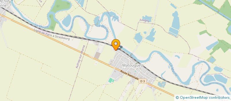 localisation de l'entreprise COUREURS DU COEUR  MATOUGUES