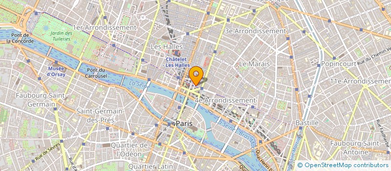 localisation de l'entreprise COURFLEURIE.COM  PARIS