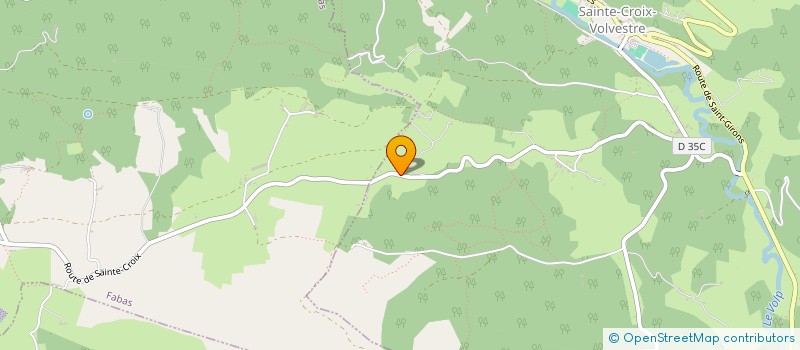 localisation de l'entreprise COURGETTE ET SALSIFIS à STE-CROIX-VOLVESTRE