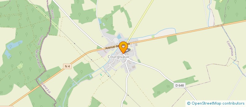 localisation de l'entreprise COURGIVAUX à MEAUX