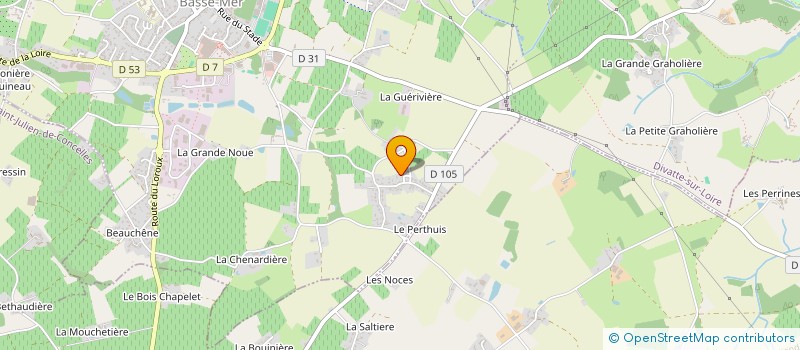 localisation de l'entreprise COURILLEAU ANDRE à DIVATTE-SUR-LOIRE