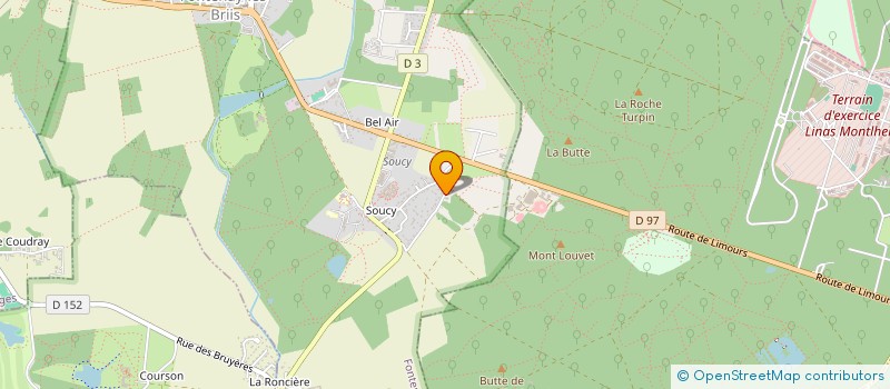 localisation de l'entreprise COURILLON DISTRIBUTION PARTNER  FONTENAY-LES-BRIIS