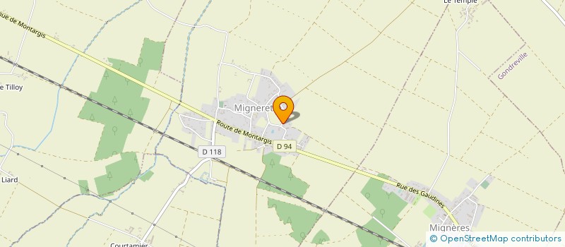 localisation de l'entreprise COURIR A MIGNERETTE (CAM) à MIGNERETTE