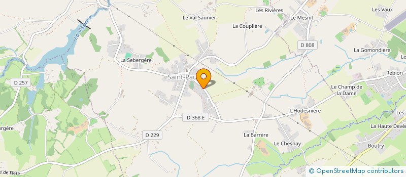 localisation de l'entreprise COURIR DANS LE BOCAGE à ATHIS-VAL DE ROUVRE