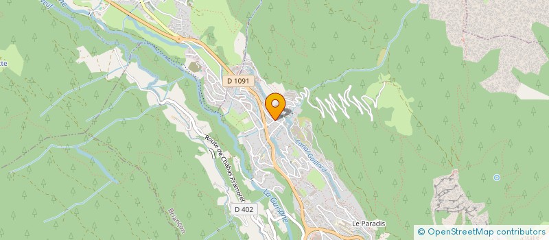 localisation de l'entreprise COURIR EN BRIANCONNAIS à BRIANCON