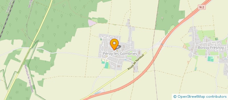 localisation de l'entreprise COURIR POUR APPRENDRE  PEROY-LES-GOMBRIES