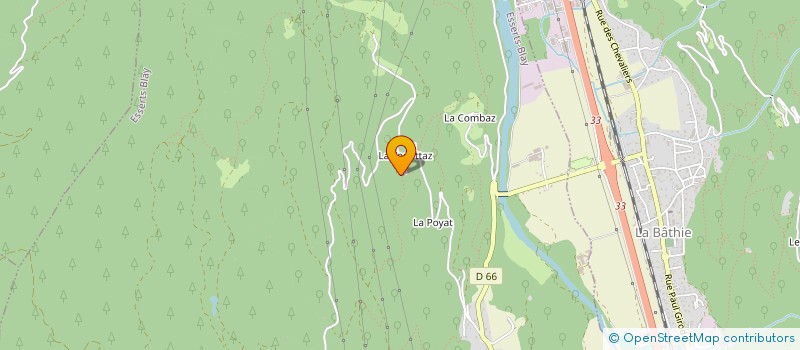 localisation de l'entreprise COURIR POUR LE PLAISIR  ESSERTS-BLAY