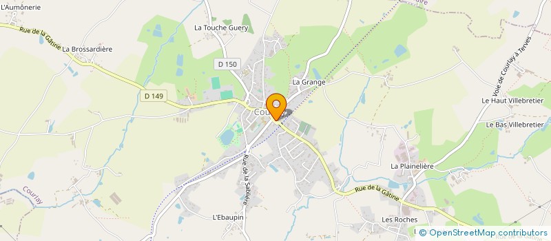 localisation de l'entreprise COURLAY IMMOBILIER SARL  COURLAY