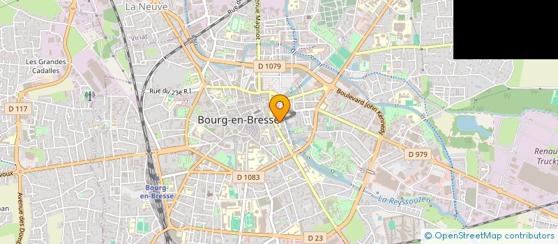 localisation de l'entreprise COURLE INDIVISION à BOURG-EN-BRESSE