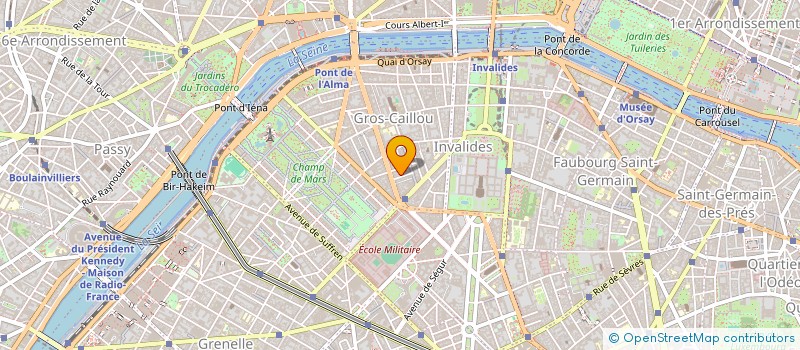 localisation de l'entreprise COURLET DE VREGILLE  PARIS