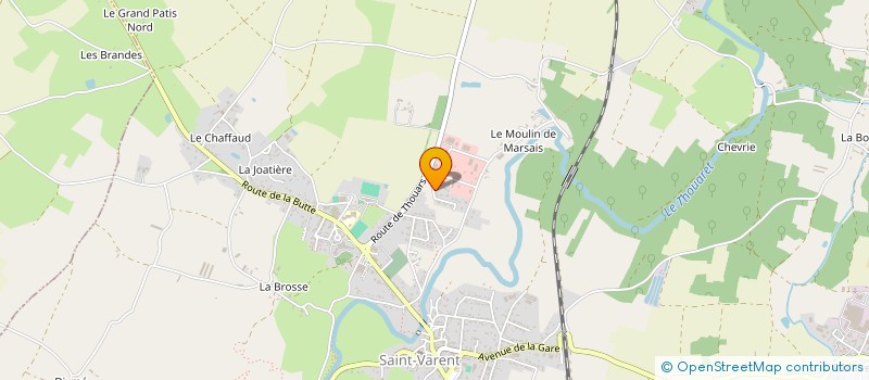 localisation de l'entreprise COURLIVANT TRIAGE  SAINT-VARENT