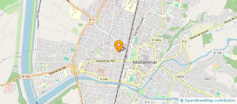 localisation de l'entreprise COURMONTELIMAR à MONTELIMAR