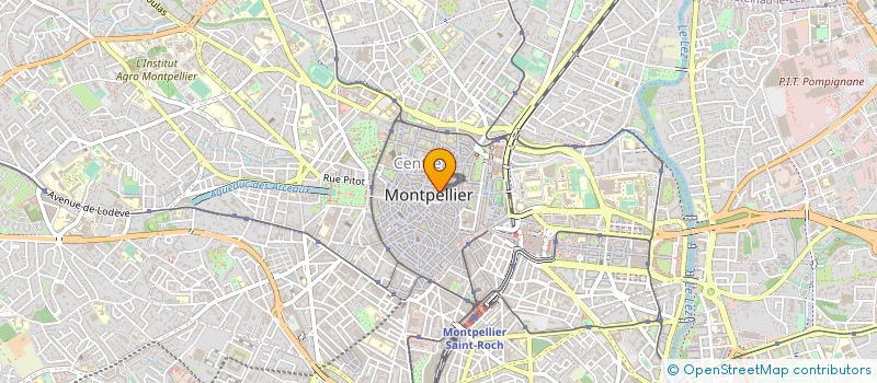 localisation de l'entreprise COURNON FRUITS à MONTPELLIER