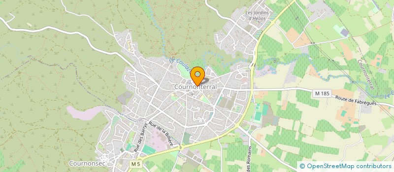 localisation de l'entreprise COURNON TERR'ART à COURNONTERRAL