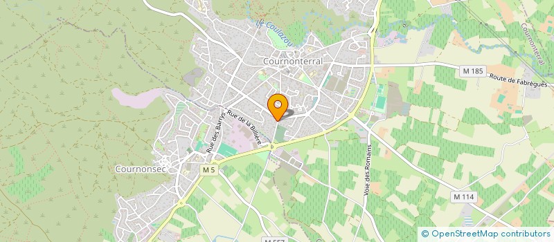 localisation de l'entreprise COURNON VTC à COURNONTERRAL