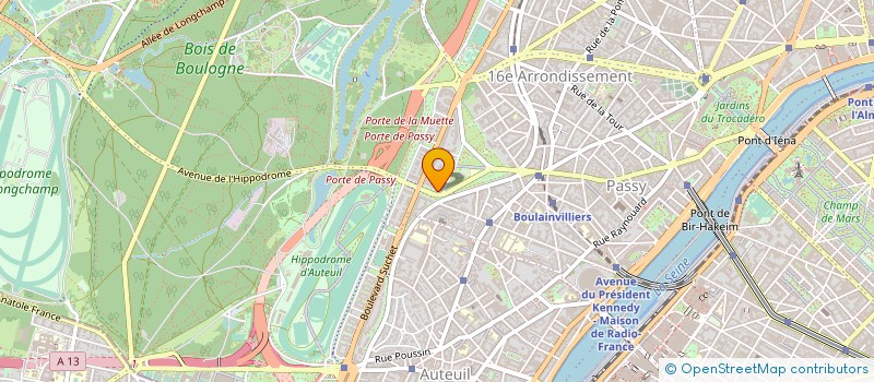 localisation de l'entreprise COURNOT FLEURET GROUPE  PARIS