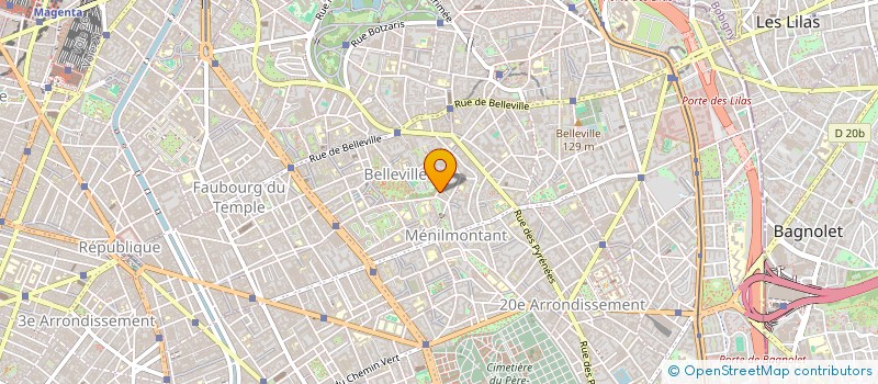 localisation de l'entreprise COURONNES 100  PARIS