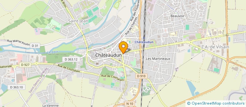 localisation de l'entreprise COURONNES CHATEAUDUN à CHATEAUDUN