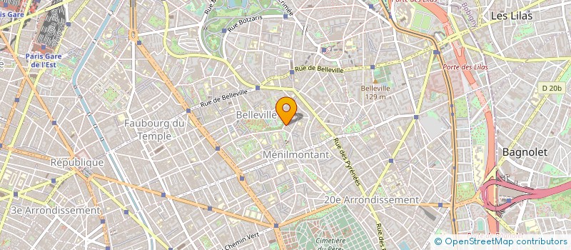 localisation de l'entreprise COURONNES INDUSTRIES à PARIS