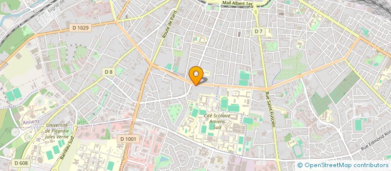 localisation de l'entreprise COURREJOLLES à AMIENS