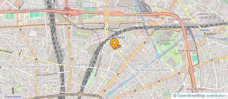 localisation de l'entreprise COURRIER LIBRE  PARIS