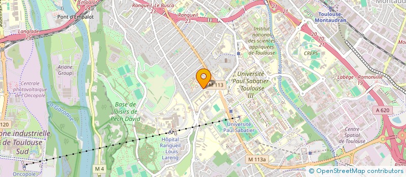 localisation de l'entreprise COURS AMM à TOULOUSE