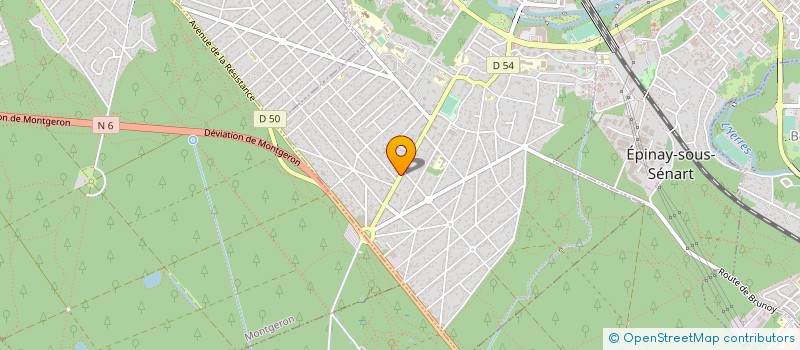 localisation de l'entreprise COURS ANIMALIA à BRUNOY