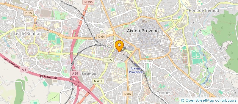 localisation de l'entreprise COURS BIBLIQUE INTERNATIONAL à AIX EN PROVENCE