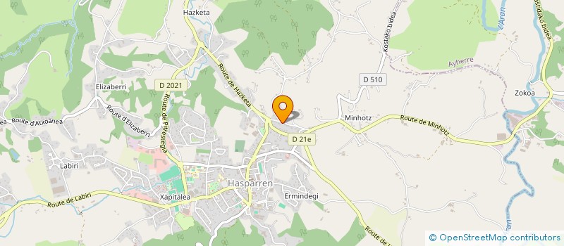 localisation de l'entreprise COURS CESTAC  URT