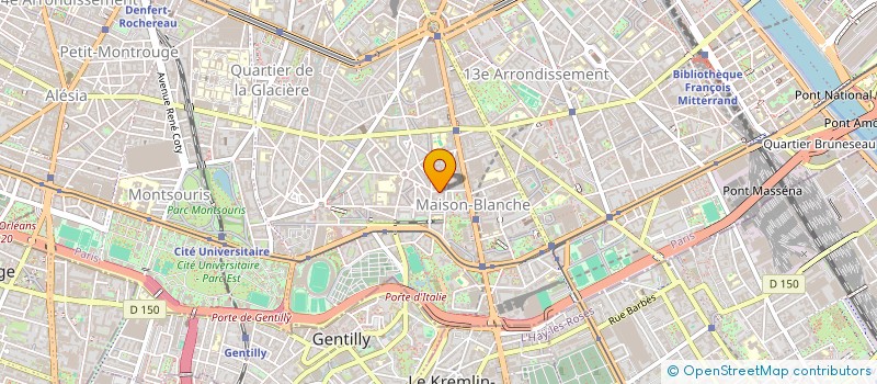 localisation de l'entreprise COURS DE  PARIS