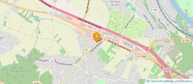 localisation de l'entreprise COURS DE BABEL à ORGEVAL