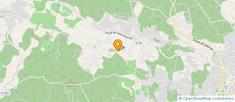 localisation de l'entreprise COURS DE LA REPUBLIQUE  LORGUES