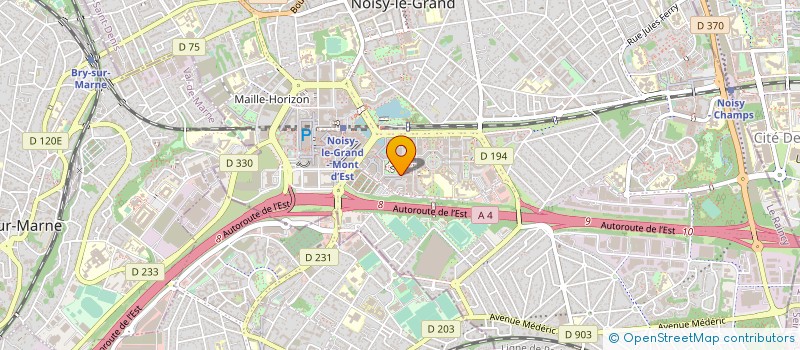 localisation de l'entreprise COURS DES FRERES MONTGOLFIER à NOISY-LE-GRAND