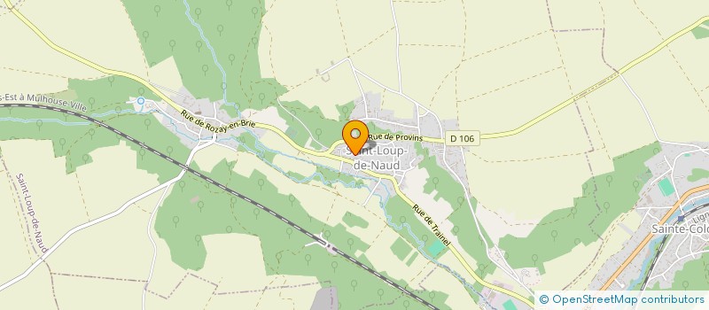 localisation de l'entreprise COURS DYNAMIQUE OPTIMALE  SAINT-LOUP-DE-NAUD