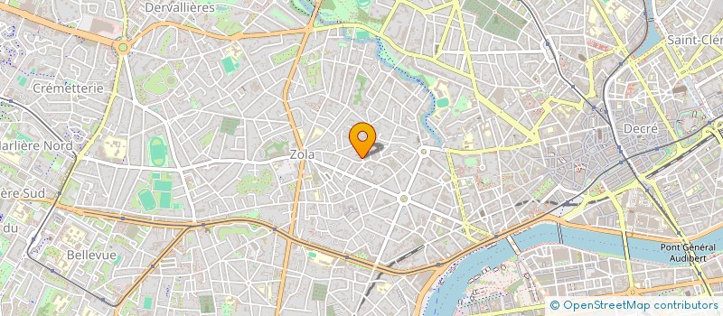 localisation de l'entreprise COURS ET PERSPECTIVES à NANTES