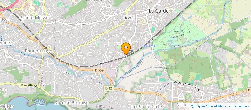 localisation de l'entreprise COURS FRANCOIS 1ER à LA GARDE