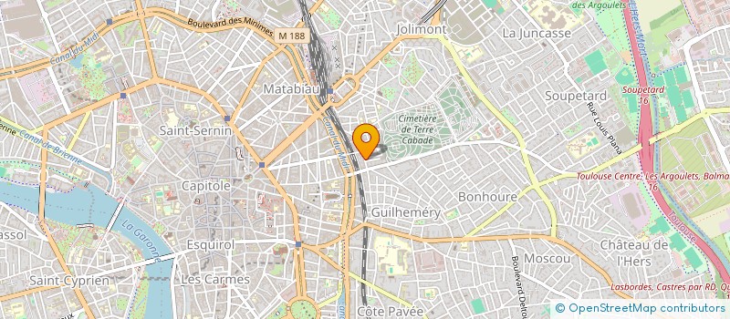 localisation de l'entreprise COURS GALILEE à TOULOUSE