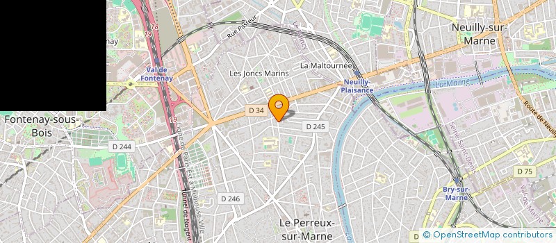 localisation de l'entreprise COURS GALOIS à LE PERREUX-SUR-MARNE