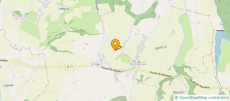 localisation de l'entreprise COURS L'IMMACULEE CONCEPTION  DOMEZAIN-BERRAUTE