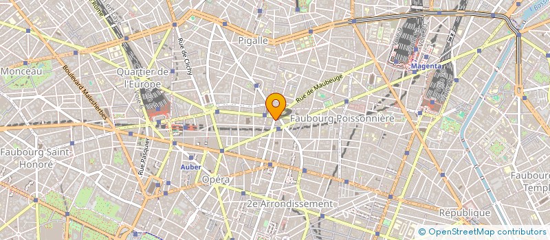 localisation de l'entreprise COURS LE PELETIER  PARIS