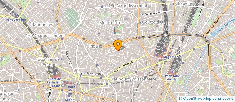 localisation de l'entreprise COURS MAGELLAN à PARIS