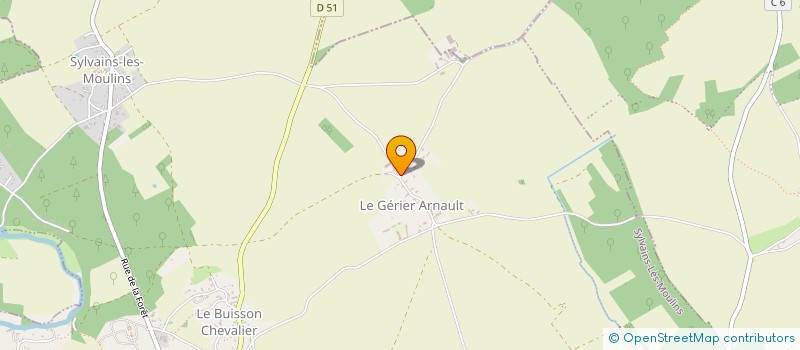 localisation de l'entreprise COURS MOLINA à SYLVAINS-LES-MOULINS