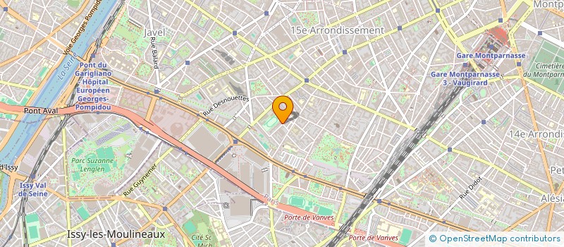 localisation de l'entreprise COURS MONTAIGNE  PARIS