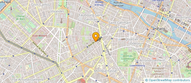 localisation de l'entreprise COURS MONTAIGNE DE PARIS à PARIS