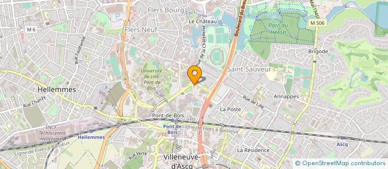 localisation de l'entreprise COURS PREPARATEURS PHARMACIE à VILLENEUVE-D'ASCQ