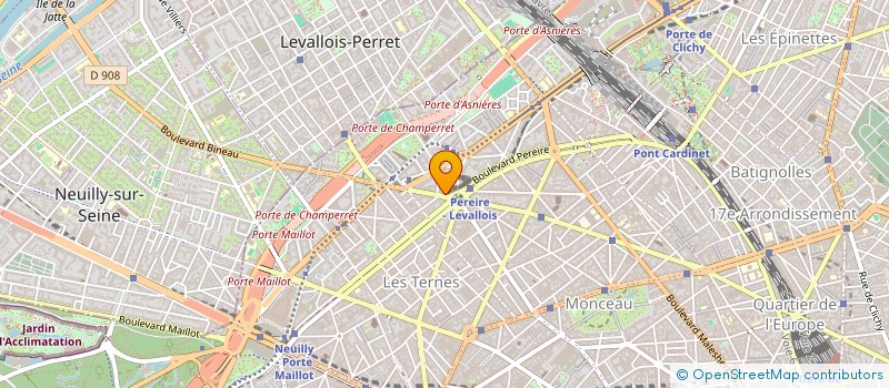 localisation de l'entreprise COURS PRIVE BEAUSEJOUR à PARIS
