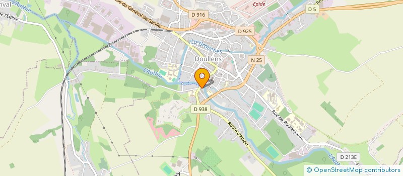 localisation de l'entreprise COURS PROFESSIONNELS DOULLENNAIS à DOULLENS