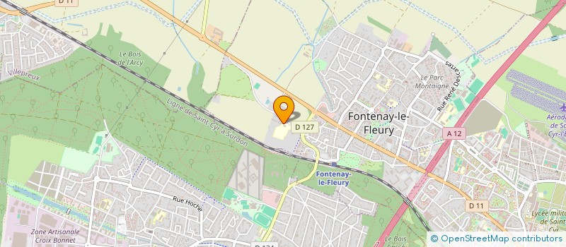 localisation de l'entreprise COURS SAINTE CLOTILDE à FONTENAY-LE-FLEURY